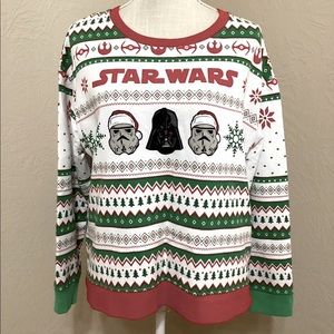 🌱 Star Wars Holiday Sweatshirt | size XL